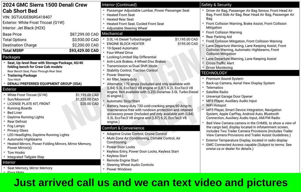 Used 2024 GMC Sierra 1500 Denali Truck