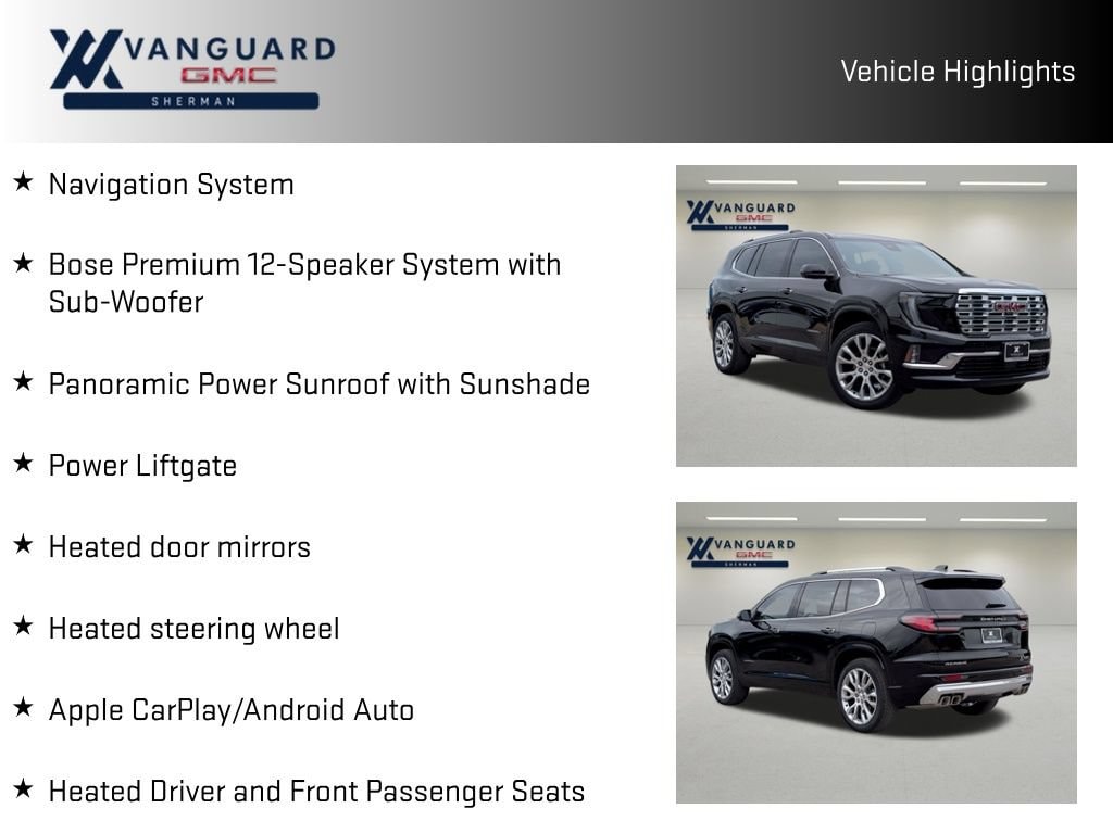 2026 GMC Acadia Denali - Photo 9