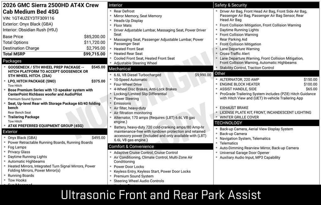 2026 GMC Sierra 2500HD AT4X - Photo 36