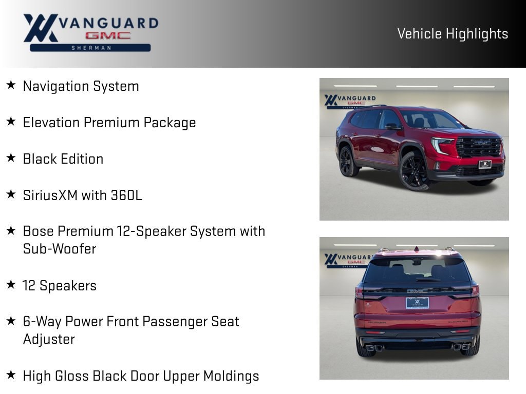 2027 GMC Acadia Elevation - Photo 11
