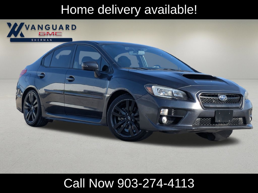 Used 2016 Subaru WRX Limited with VIN JF1VA1N65G8831288 for sale in Sherman, TX