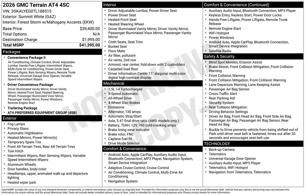 2026 GMC Terrain AT4 - Photo 23
