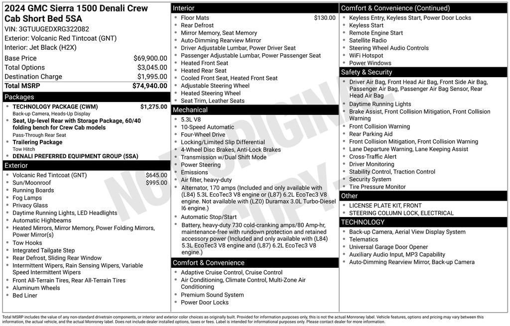 2024 GMC Sierra 4WD Crew Cab Short Box Denali's photo