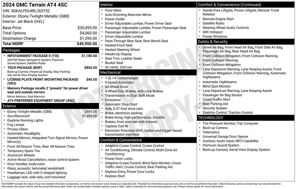 2024 GMC Terrain AT4 AWD's photo