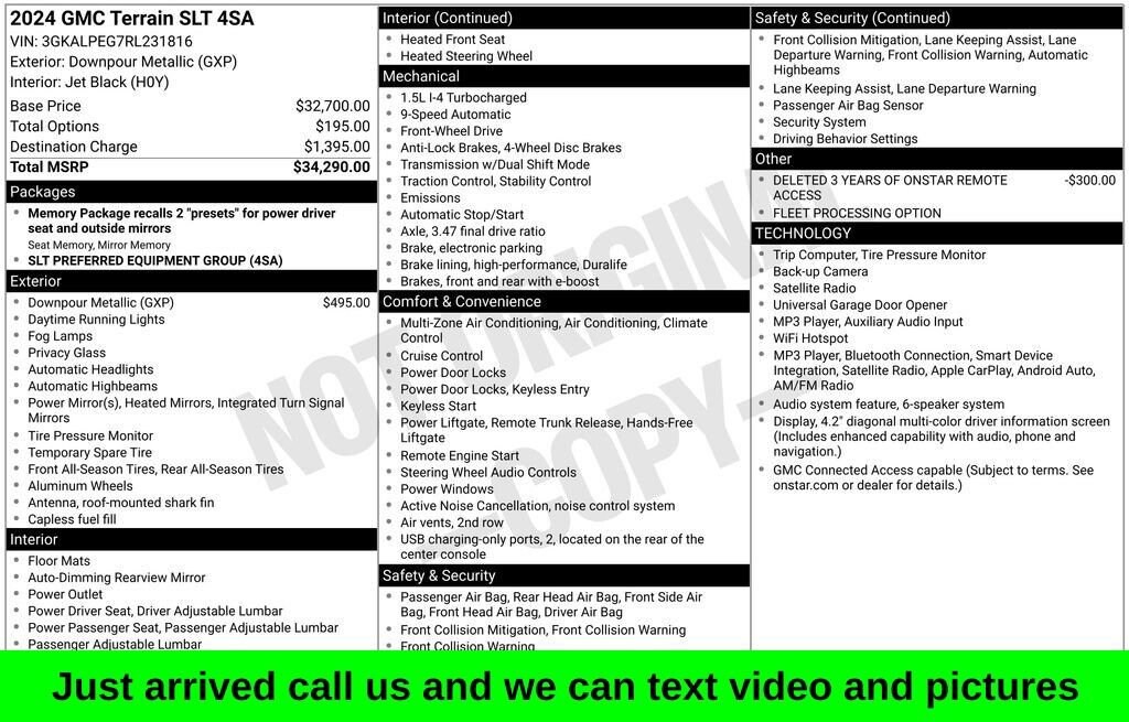 Used 2024 GMC Terrain SLT SUV
