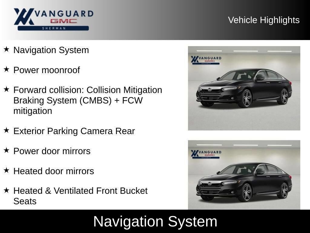 Used 2021 Honda Accord Touring Sedan