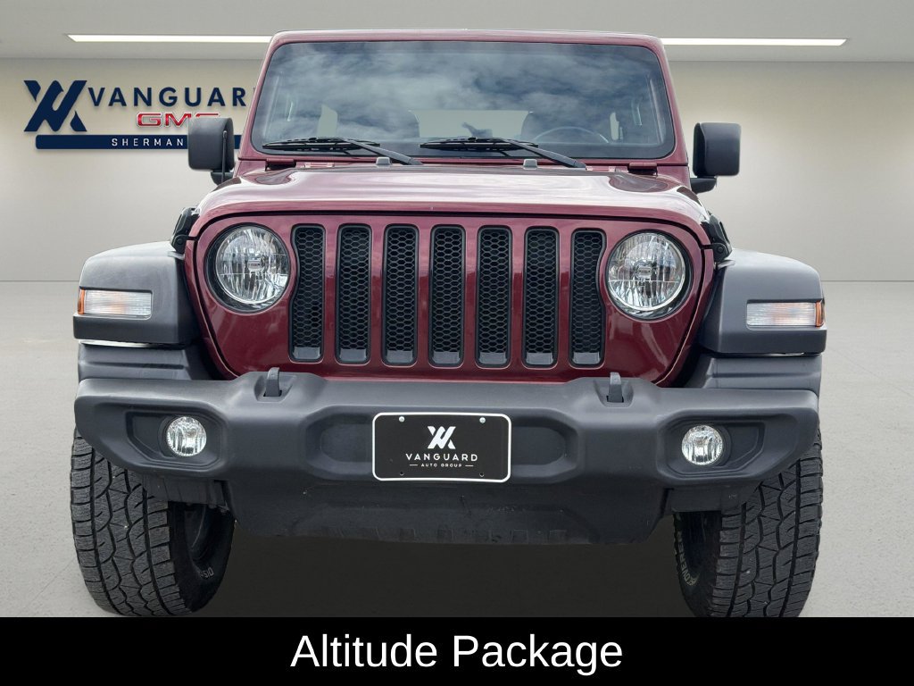 Used 2022 Jeep Wrangler Unlimited Sport Altitude 4x4 SUV
