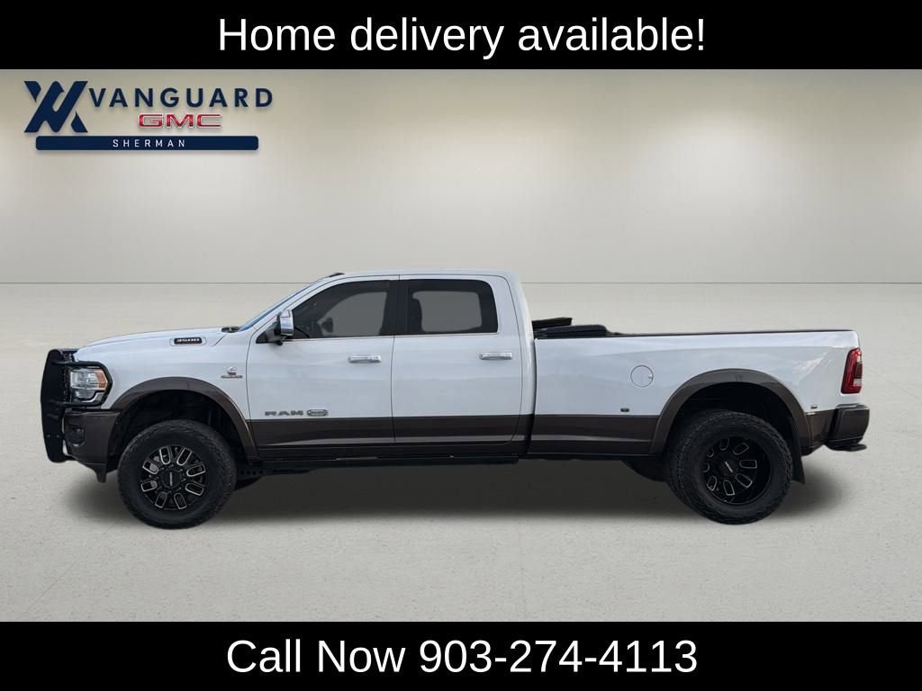 Used 2021 Ram 3500 Limited Longhorn Crew Cab 4x4 8 Box Truck