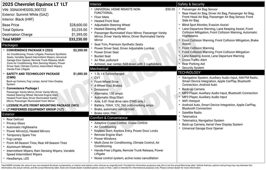 Used 2025 Chevrolet Equinox LT SUV