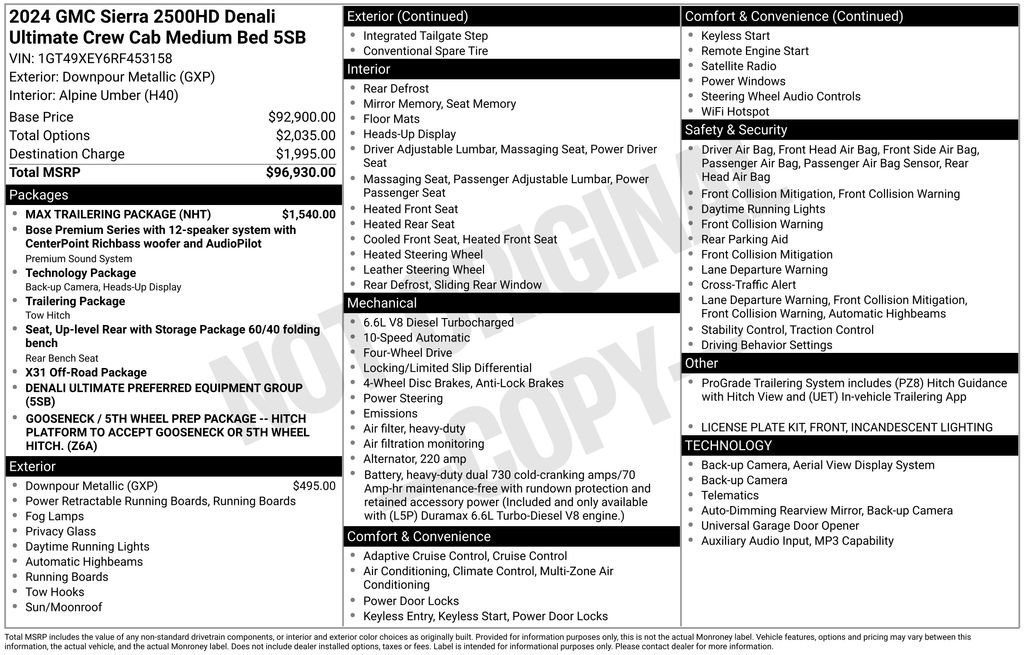 2024 GMC Sierra 4WD Crew Cab Long Box Denali Ultimate's photo