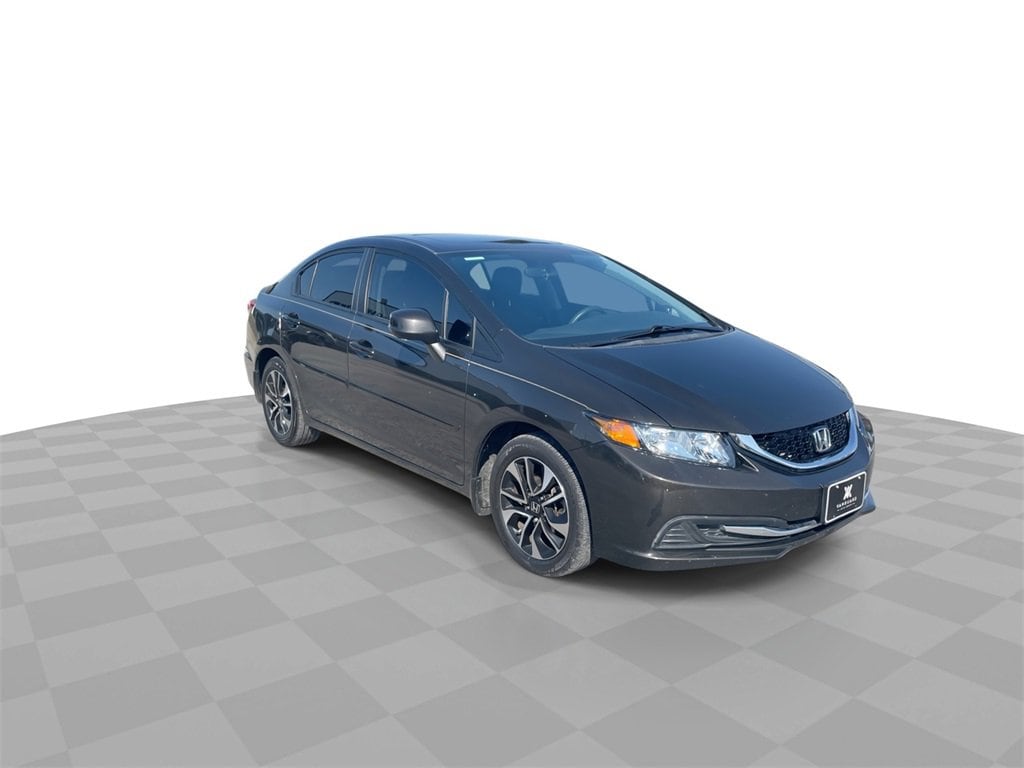 Used 2013 Honda Civic EX with VIN 2HGFB2F8XDH500151 for sale in Sherman, TX