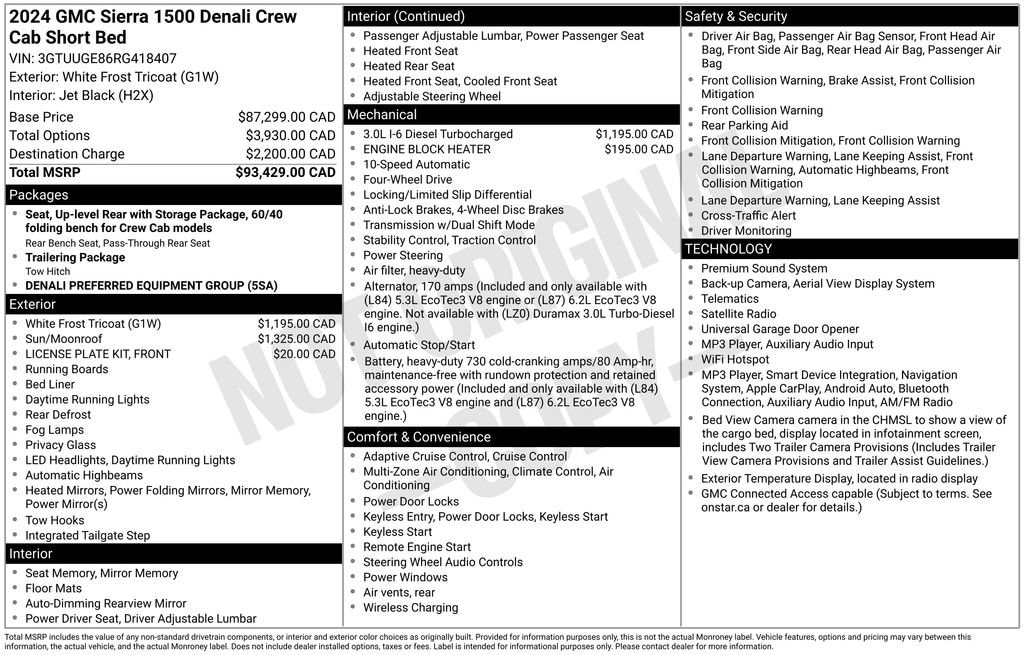 Used 2024 GMC Sierra 1500 Denali Truck