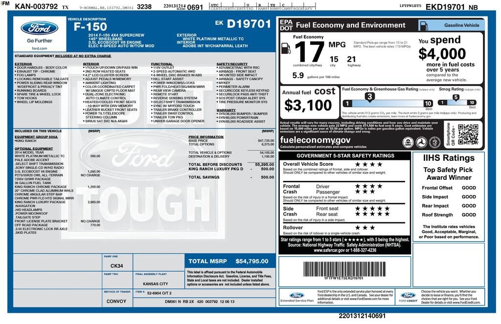 Used 2014 Ford F-150 XL