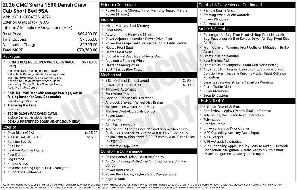 2026 GMC Sierra 1500 Denali - Photo 40