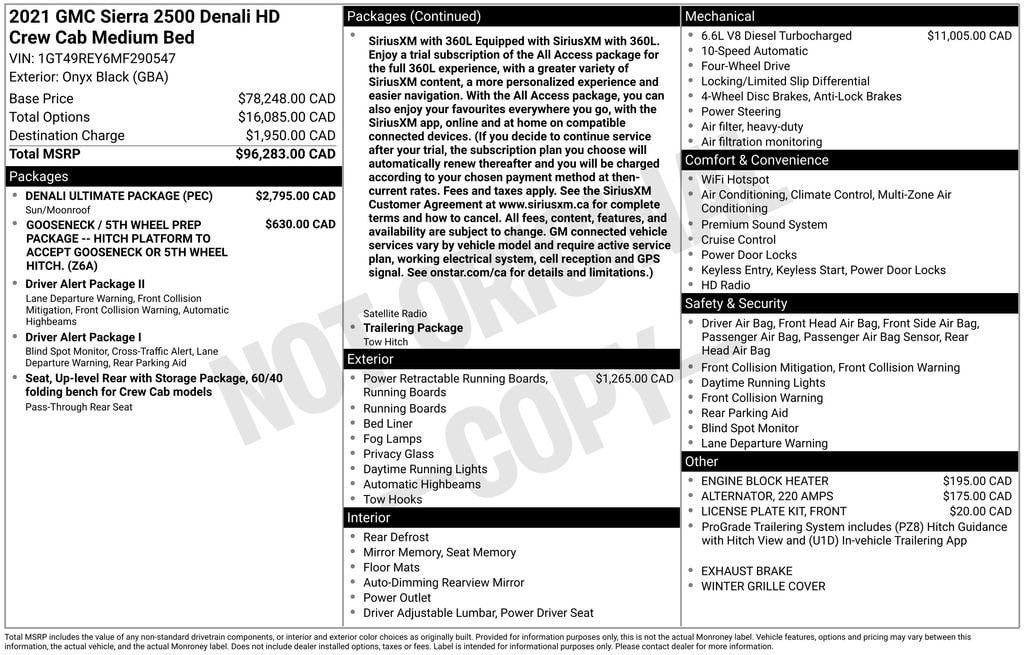 2021 GMC Sierra Denali 4WD Crew Cab Standard Box's photo