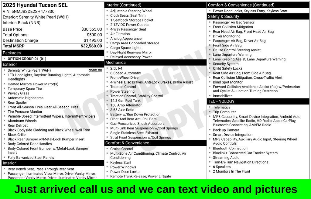 Used 2025 Hyundai Tucson SEL SUV