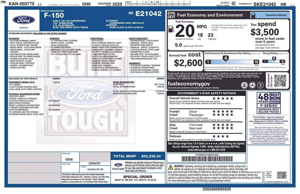 Used 2025 Ford F-150 XLT