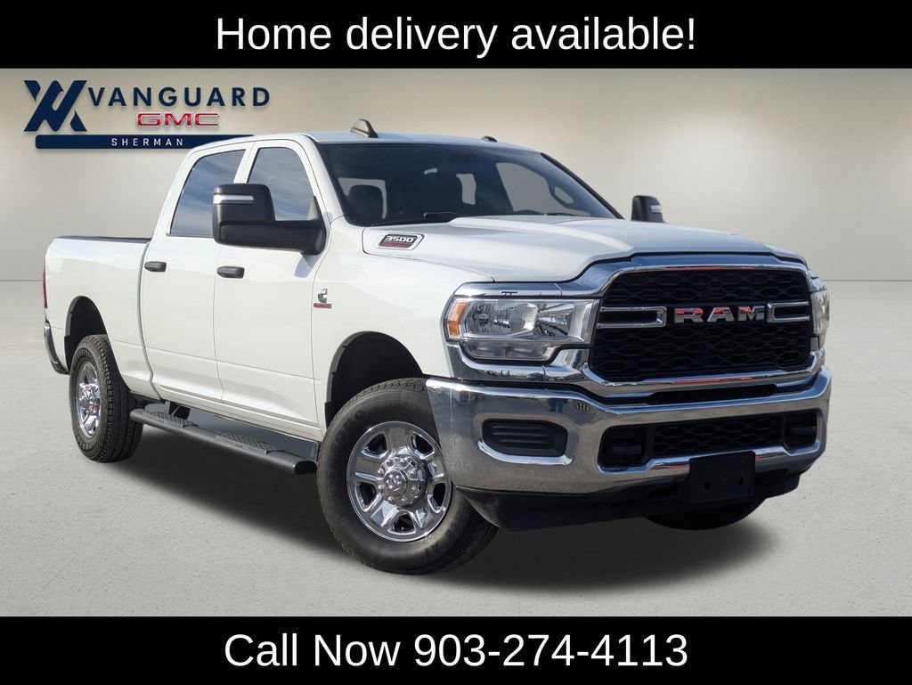 Used 2024 Ram 3500 Tradesman Crew Cab 4x4 64 Box Truck