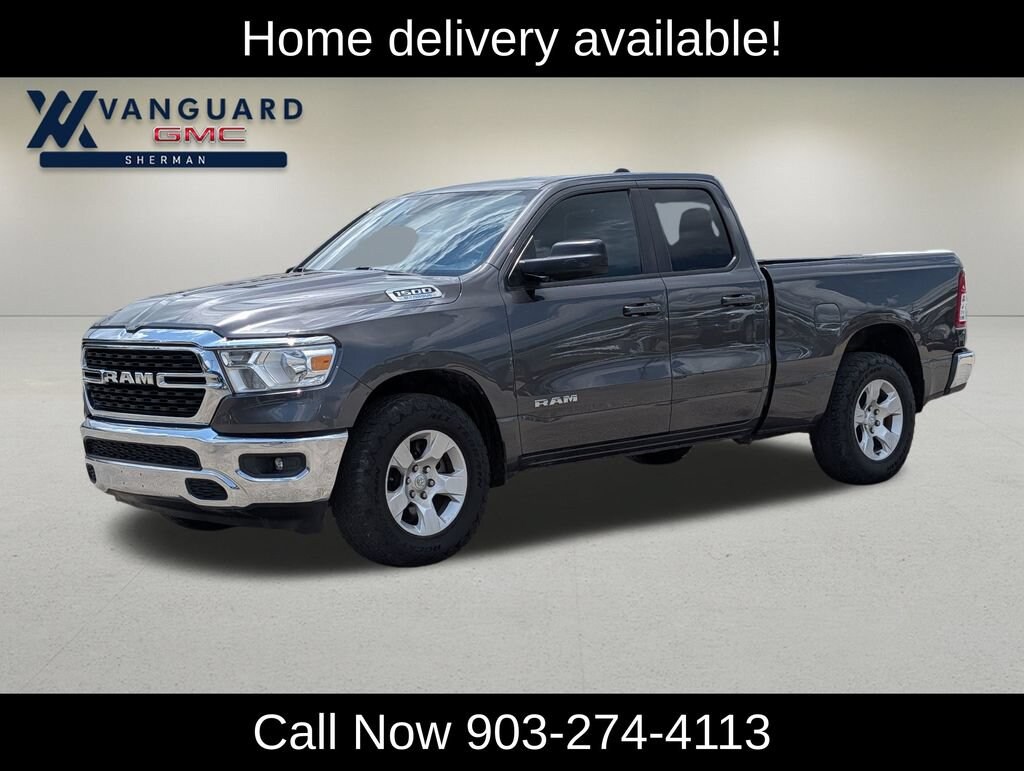 Used 2022 Ram 1500 Big Horn Quad Cab 4x2 64 Box Truck