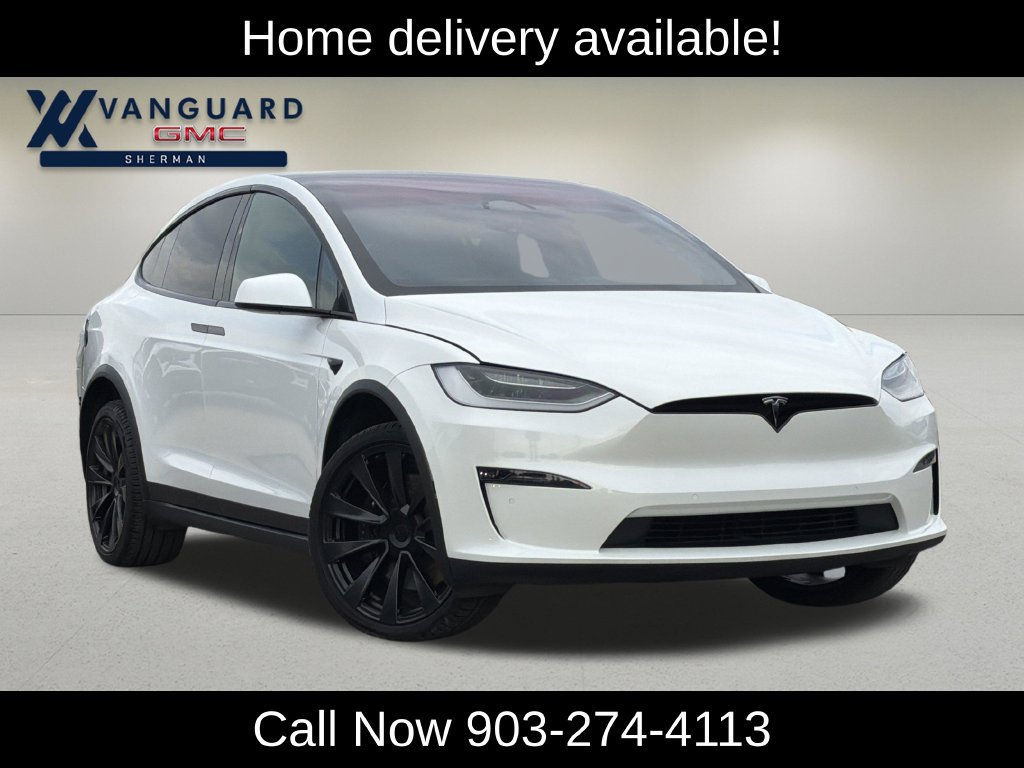 Used 2022 Tesla Model X Long Range with VIN 7SAXCDE55NF341441 for sale in Sherman, TX