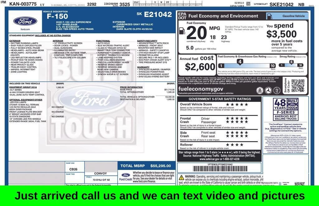 Used 2025 Ford F-150 XLT