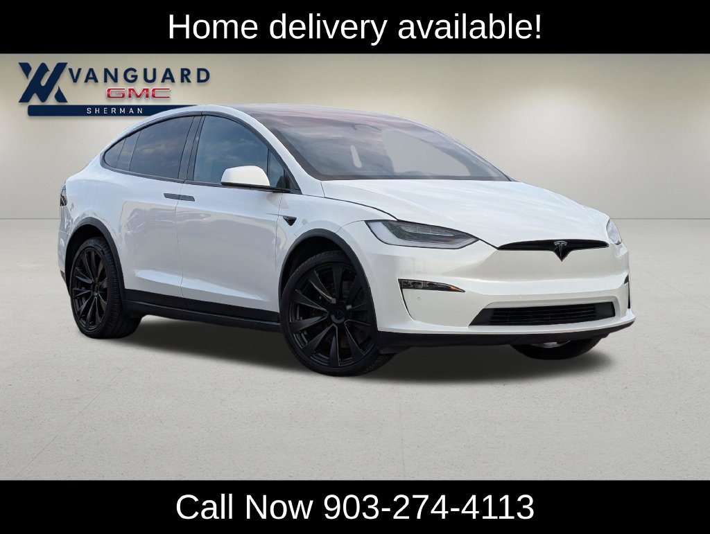 Used 2022 Tesla Model X Long Range with VIN 7SAXCDE55NF341441 for sale in Sherman, TX