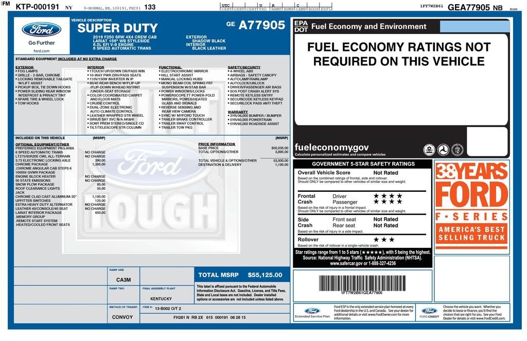 Used 2016 Ford F-250 Lariat Truck