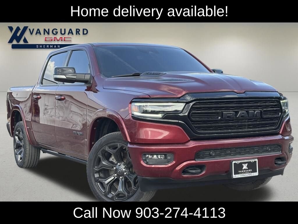 Used 2022 Ram 1500 Limited Crew Cab 4x4 57 Box Truck