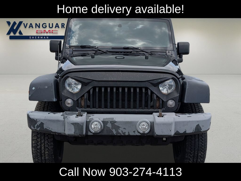 Used 2017 Jeep Wrangler Unlimited Sport with VIN 1C4BJWDG7HL720292 for sale in Sherman, TX
