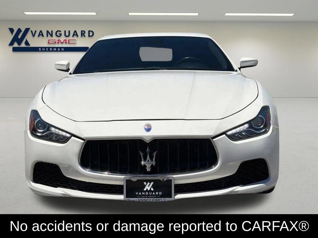 Used 2017 Maserati Ghibli Base with VIN ZAM57XSA9H1235787 for sale in Sherman, TX