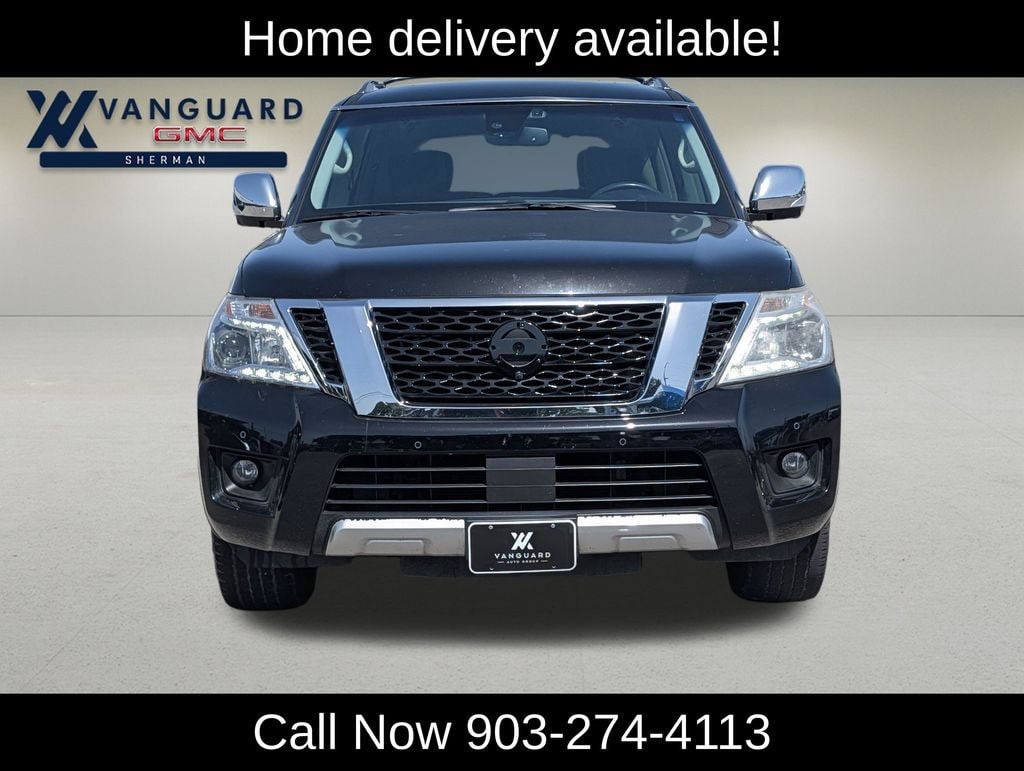 Used 2017 Nissan Armada Platinum with VIN JN8AY2NF9H9304414 for sale in Sherman, TX