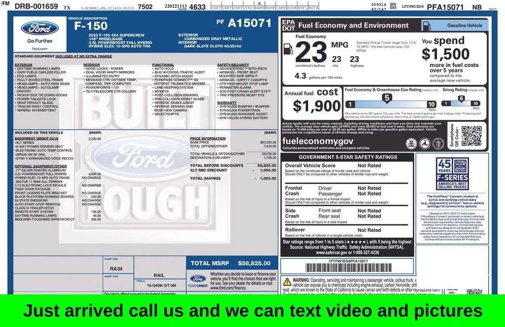 Used 2023 Ford F-150 XL