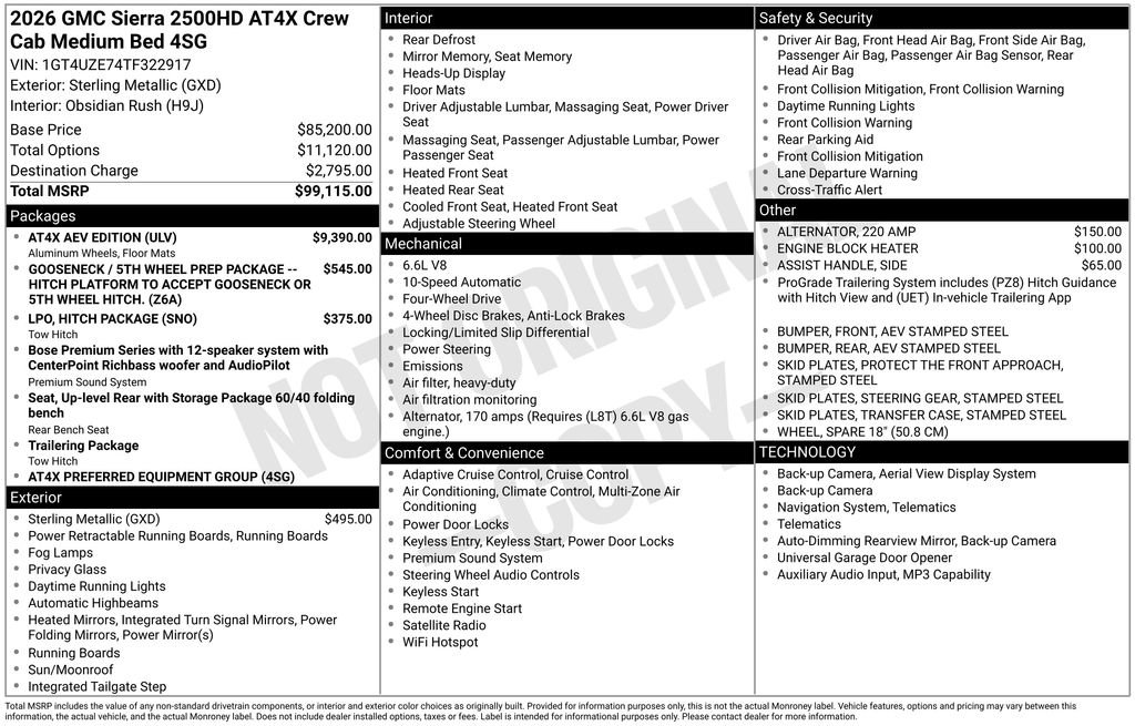 2026 GMC Sierra 2500HD AT4X - Photo 43