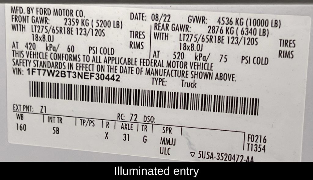 2022 Ford F-250 Super Duty Lariat - Photo 76