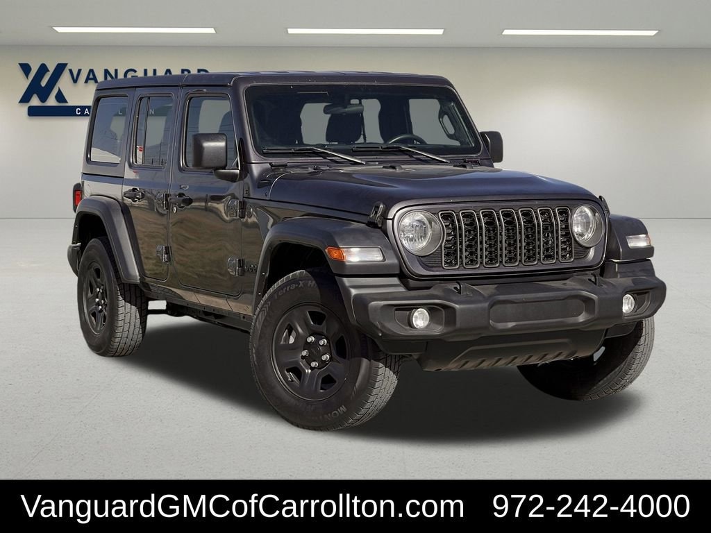 Used 2024 Jeep Wrangler 4-Door Sport 4x4 SUV