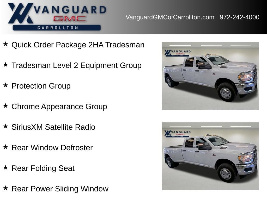 Used 2023 Ram 3500 Tradesman Crew Cab 4x4 8 Box Truck