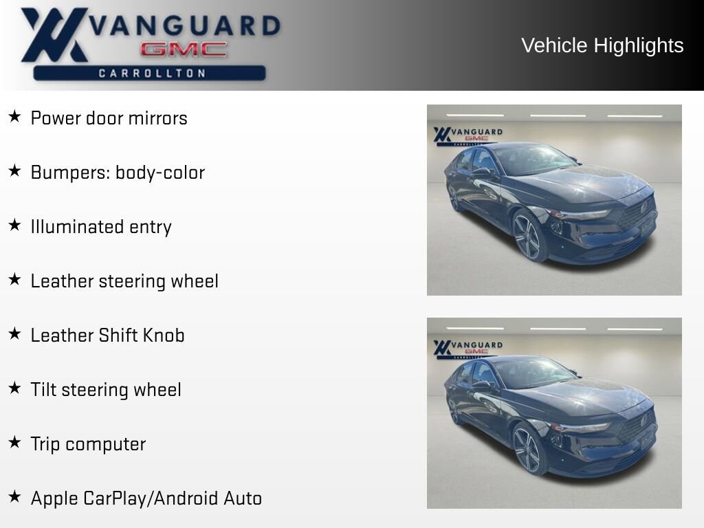 Used 2023 Honda Accord Hybrid Sport Sedan