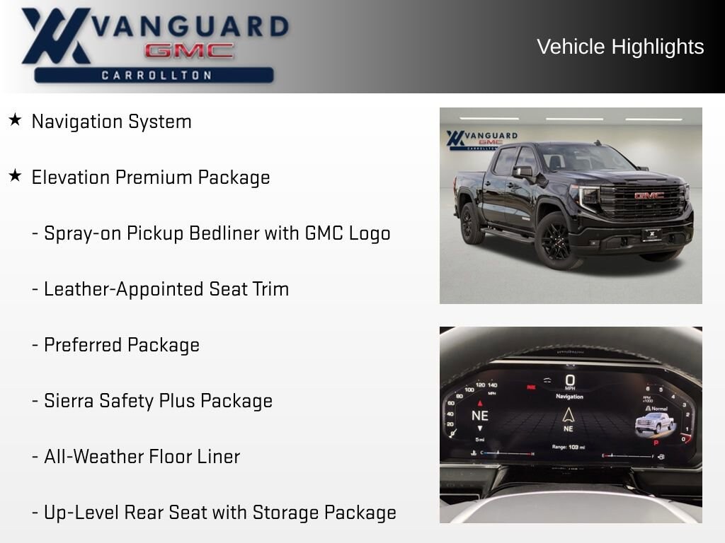 New 2026 GMC Sierra 1500 Elevation Truck