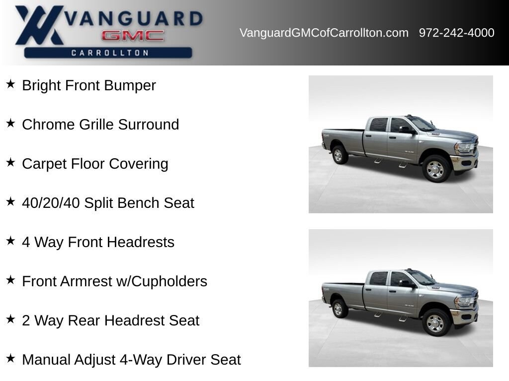 Used 2021 Ram 2500 Tradesman Crew Cab 4x4 8 Box Truck