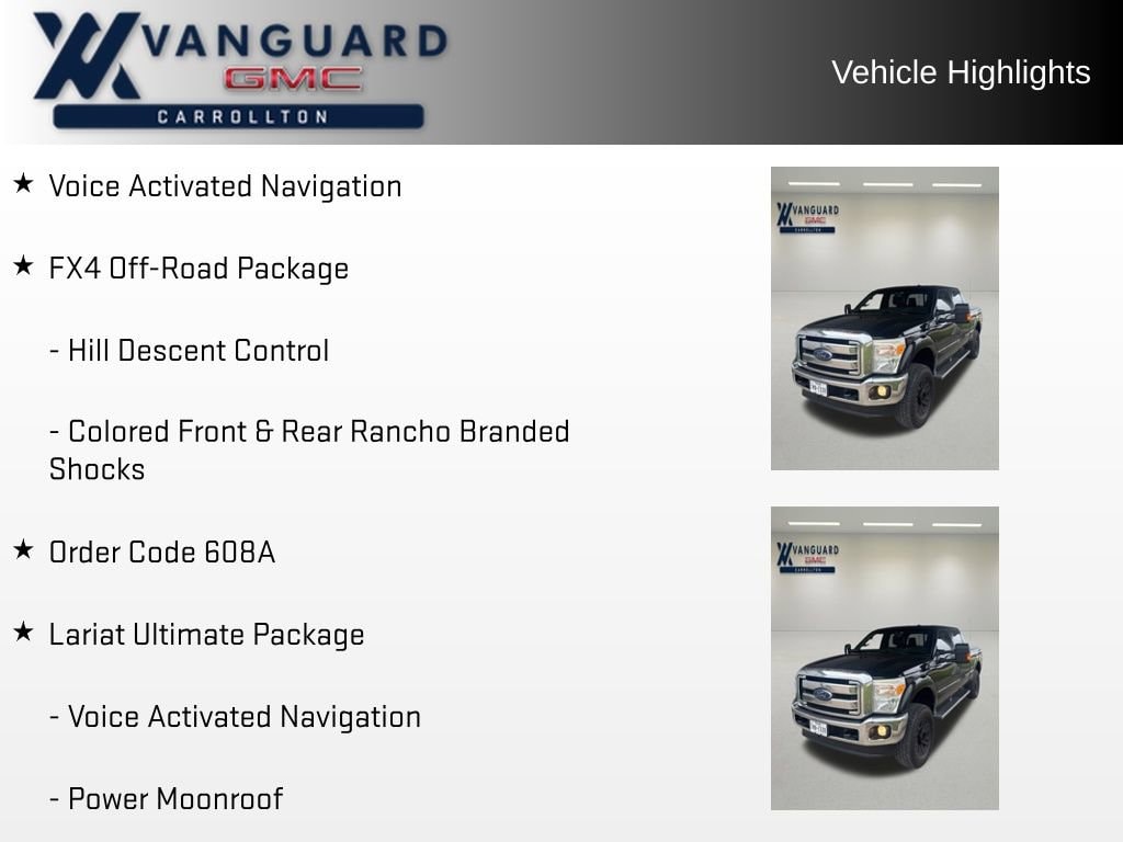 Used 2015 Ford Super Duty F-250 SRW Lariat