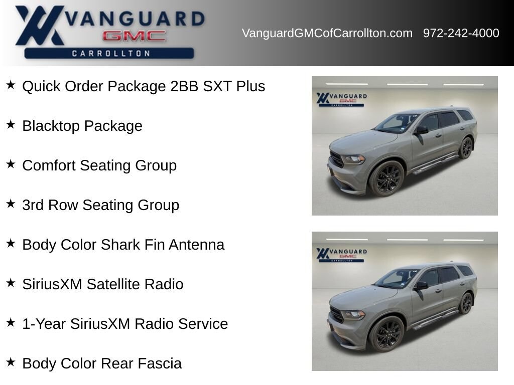 Used 2020 Dodge Durango SXT Plus