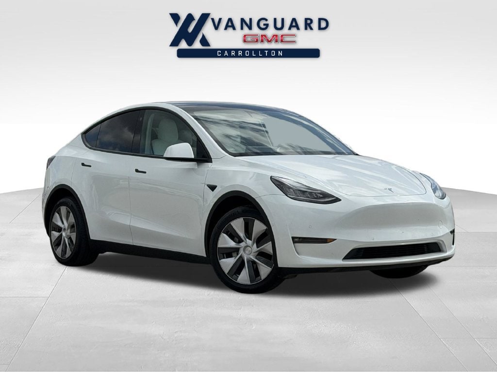 Used 2023 Tesla Model Y Long Range with VIN 7SAYGDEE3PF590865 for sale in Sherman, TX
