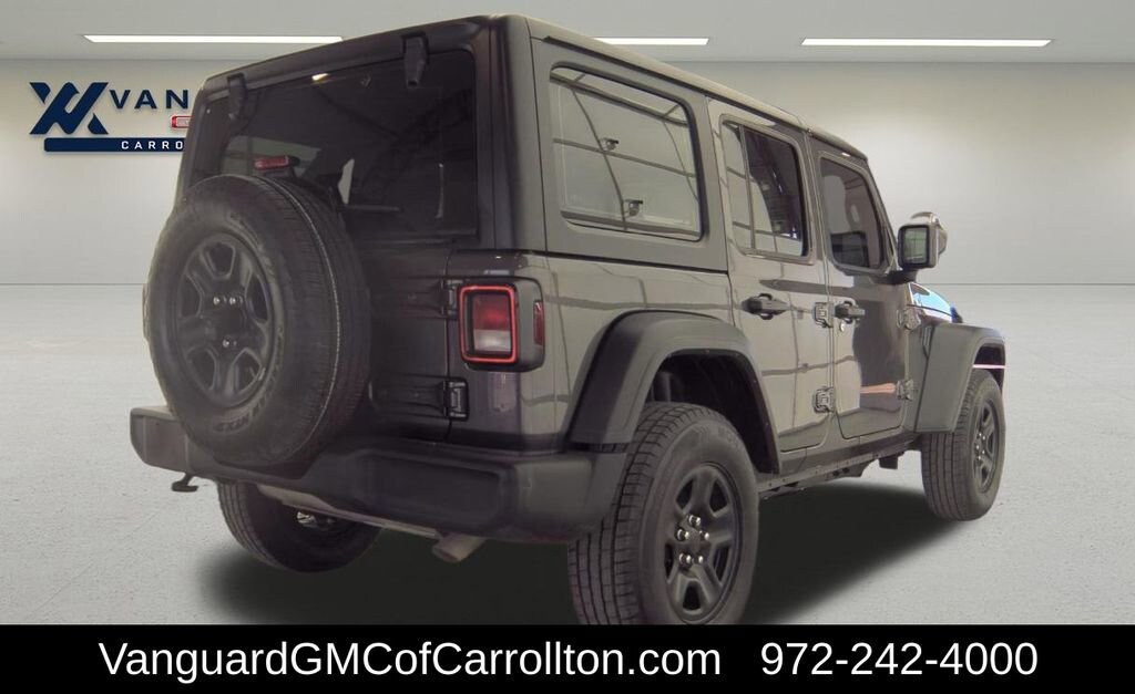 Used 2024 Jeep Wrangler 4-Door Sport 4x4 SUV
