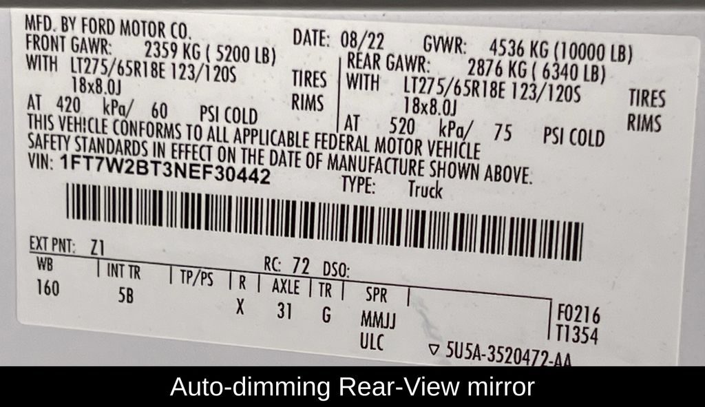 2022 Ford F-250 Super Duty Lariat - Photo 75