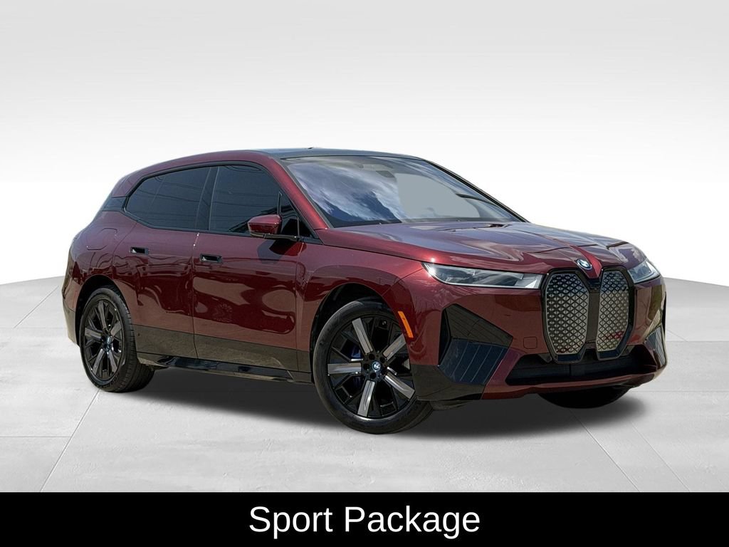 Used 2025 BMW iX 50 with VIN WB523CF0XSCT27883 for sale in Carrollton, TX