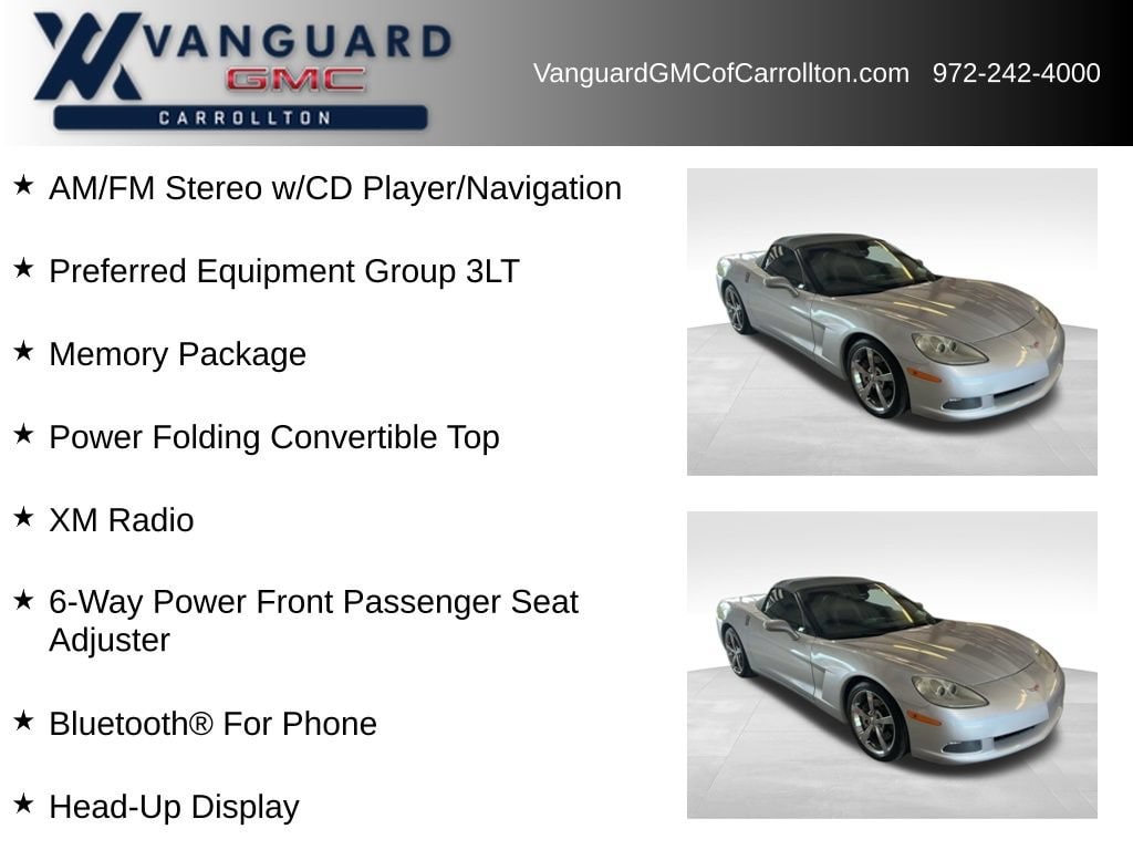 Used 2010 Chevrolet Corvette w/3LT Performance