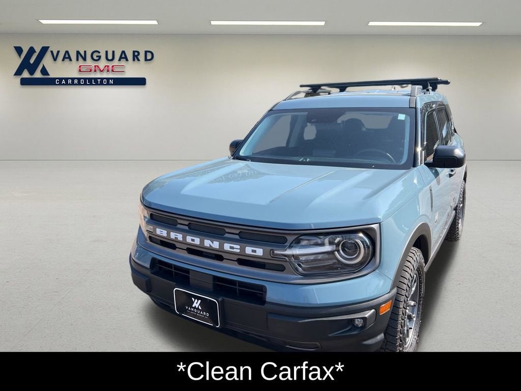 Used 2021 Ford Bronco Sport Big Bend with VIN 3FMCR9B60MRA15821 for sale in Carrollton, TX