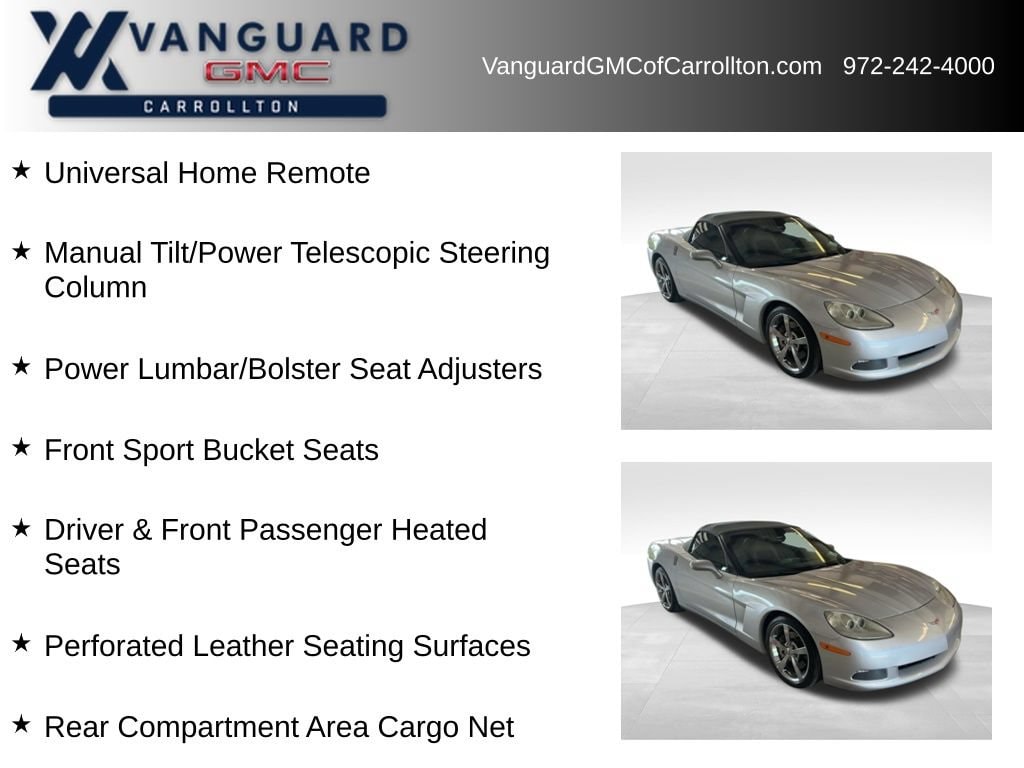 Used 2010 Chevrolet Corvette w/3LT Performance