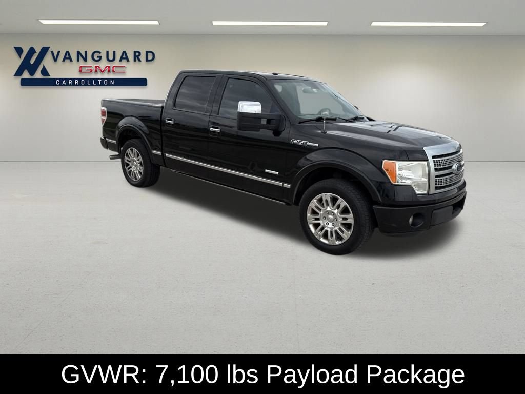 Used 2011 Ford F-150 Platinum with VIN 1FTFW1CT2BFA85220 for sale in Carrollton, TX