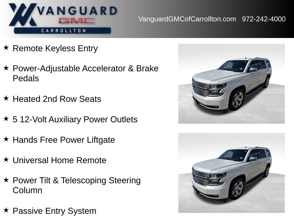 Used 2016 Chevrolet Tahoe LTZ SUV